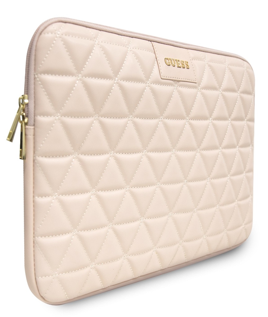 GUESS FUNDA QUILTED PORTATILES 13"-14" ROSA