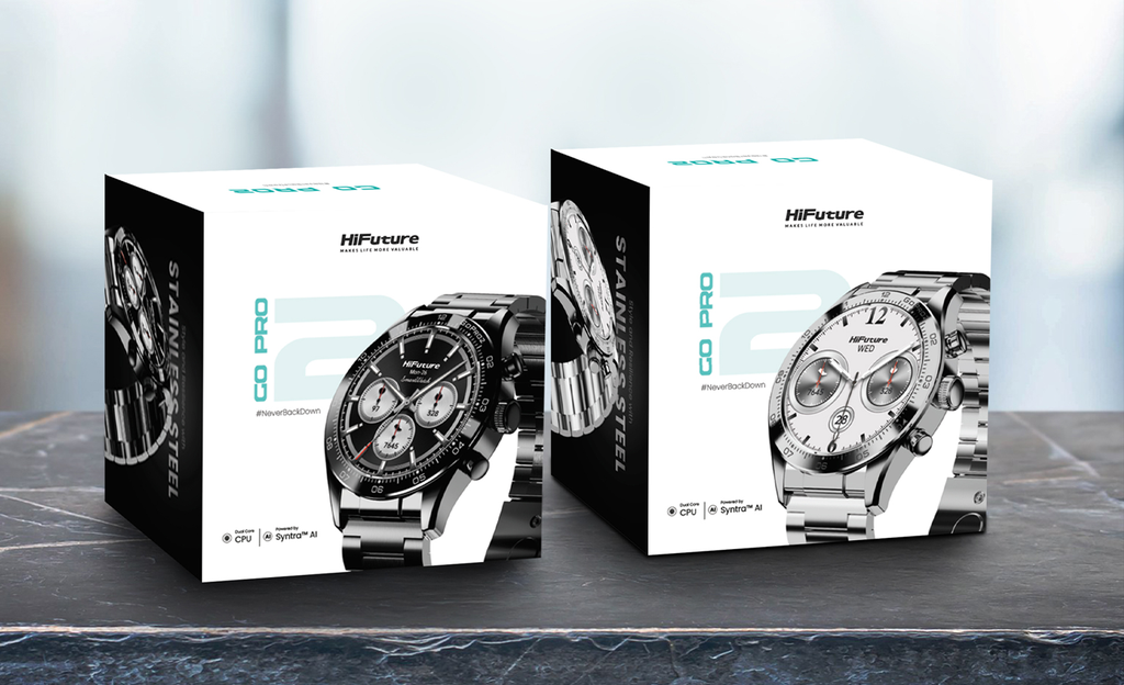 HIFUTURE SMARTWATCH GO PRO2 PLATA