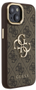 GUESS CARCASA 4G SOPORTE CAMARA IPHONE 14 MARRON