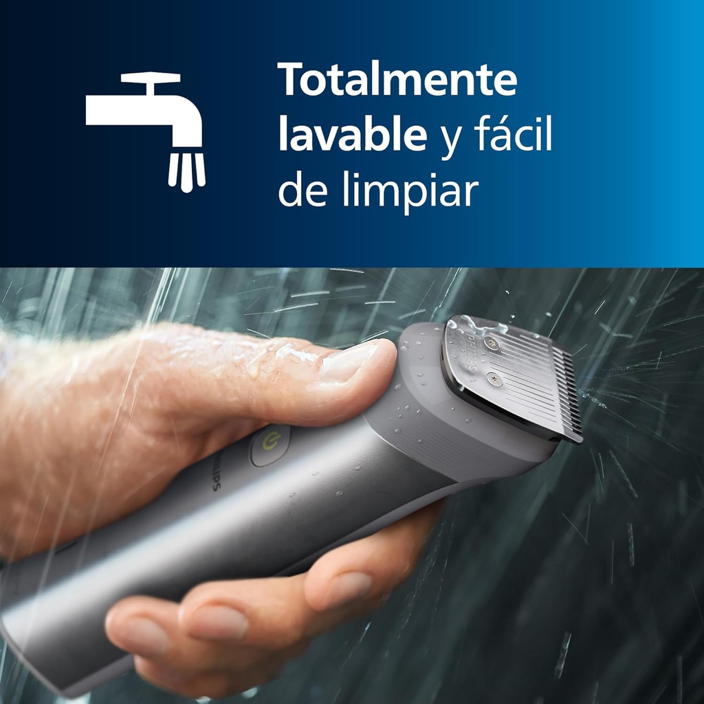 PHILIPS RECORTADORA MG5950 CON BATERIA 12 ACCESORIOS