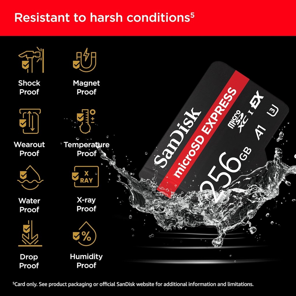 SANDISK TARJETA MICROSD EXPRESS 256GB / NINTENDO SWITCH 2