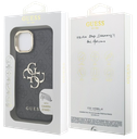 GUESS CARCASA 4G SOPORTE CAMARA IPHONE 14 NEGRO