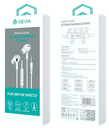 DEVIA AURICULAR KINTONE A2 JACK 3.5mm BLANCO