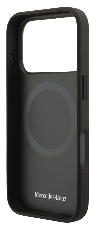 MERCEDES BENZ CARCASA MAGSAFE STAR IPHONE 17 PRO NEGRO