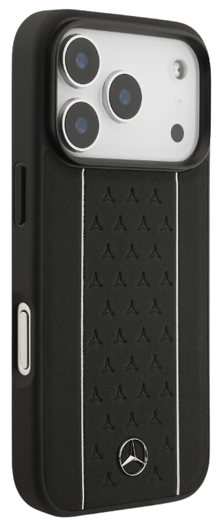 MERCEDES BENZ CARCASA MAGSAFE STAR IPHONE 17 PRO NEGRO