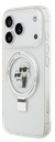KARL LAGERFELD CARCASA MAGSAFE RINGSTAND KC IPHONE 17 PRO BLANCO