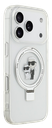 KARL LAGERFELD CARCASA MAGSAFE RINGSTAND KC IPHONE 17 PRO BLANCO