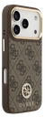 GUESS CARCASA MAGSAFE 4G STRASS IPHONE 17 PRO MARRON