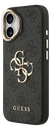GUESS CARCASA 4G SOPORTE CAMARA IPHONE 17 NEGRO