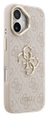 GUESS CARCASA 4G SOPORTE CAMARA IPHONE 17 ROSA
