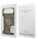 GUESS CARCASA 4G SOPORTE CAMARA IPHONE 17 AIR MARRON