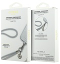 GUESS COLGANTE CHARM RHINESTONE PLATA
