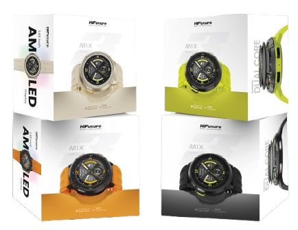 HIFUTURE SMARTWATCH MIX 3 NEGRO
