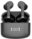 KSIX AURICULARES ANC / ENC / PANTALLA / NEGRO