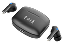 KSIX AURICULARES ANC / ENC / PANTALLA / NEGRO
