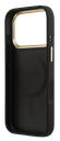 GUESS CARCASA MAGSAFE PEONY IPHONE 17 PRO NEGRO