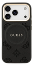 GUESS CARCASA MAGSAFE PEONY IPHONE 17 PRO NEGRO