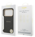 GUESS CARCASA MAGSAFE PEONY IPHONE 17 PRO NEGRO