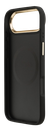 GUESS CARCASA MAGSAFE PEONY IPHONE 17 PLUS NEGRO