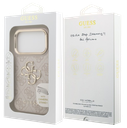 GUESS CARCASA 4G SOPORTE CAMARA IPHONE 17 PRO ROSA