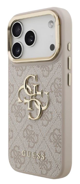 GUESS CARCASA 4G SOPORTE CAMARA IPHONE 17 PRO MAX ROSA