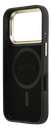 GUESS CARCASA MAGSAFE 4G TRIANGLE SOPORTE CAMARA IPHONE 17 PRO MAX NEGRO