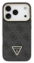 GUESS CARCASA MAGSAFE 4G TRIANGLE SOPORTE CAMARA IPHONE 17 PRO MAX NEGRO