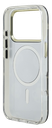 GUESS CARCASA MAGSAFE MIRROR GLITTER IPHONE 17 PRO MAX DORADO