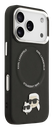 KARL LAGERFELD CARCASA MAGSAFE K&C PINS IPHONE 17 PRO NEGRO