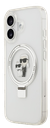 KARL LAGERFELD CARCASA MAGSAFE RINGSTAND IPHONE 17 BLANCO