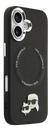 KARL LAGERFELD CARCASA MAGSAFE K&C PINS IPHONE 17 NEGRO