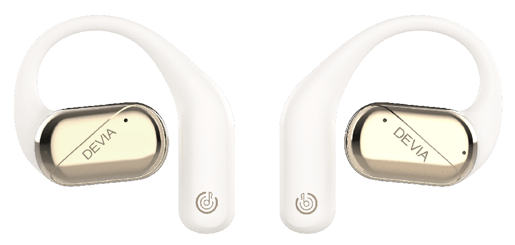 DEVIA AURICULAR BLUETOOTH OWS LITE1 BEIGE