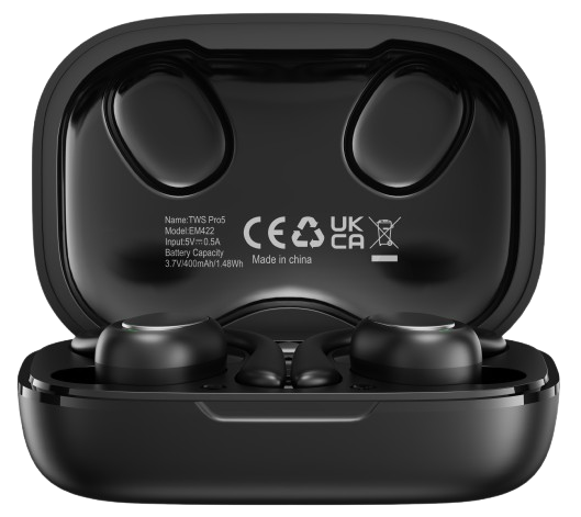 DEVIA AURICULAR BLUETOOTH TWS PRO5 NEGRO