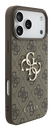GUESS CARCASA 4G STRAP IPHONE 17 PRO MAX MARRON