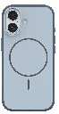 DEVIA CARCASA MAGNETIC LUMIERE IPHONE 17 AZUL