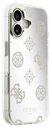 GUESS CARCASA MAGSAFE MIRROR GLITTER IPHONE 16 DORADO