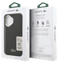 LACOSTE CARCASA MAGSAFE SOPORTE CAMARA IPHONE 17 NEGRO