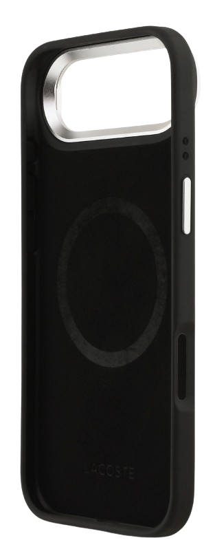 LACOSTE CARCASA MAGSAFE SOPORTE CAMARA IPHONE AIR NEGRO