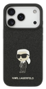 KARL LAGERFELD CARCASA IKONIK GLITTER PIN IPHONE 17 PRO