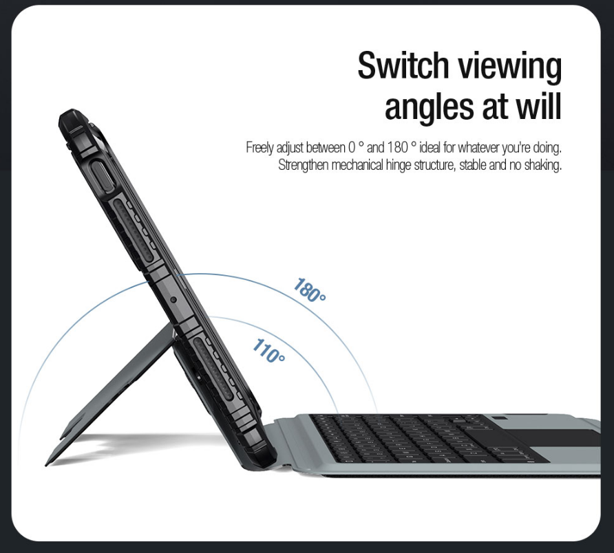 NILLKIN FUNDA TECLADO RETROILUMINADO IPAD PRO 11 (2024)