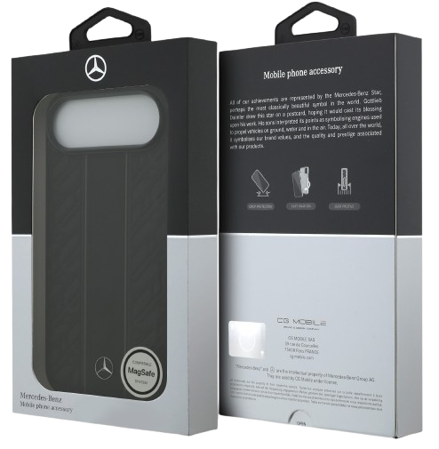 MERCEDES BENZ CARCASA MAGSAFE LEAVES IPHONE AIR NEGRO