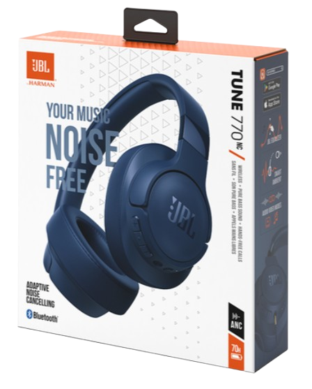 JBL AURICULAR BLUETOOTH TUNE 770NC AZUL