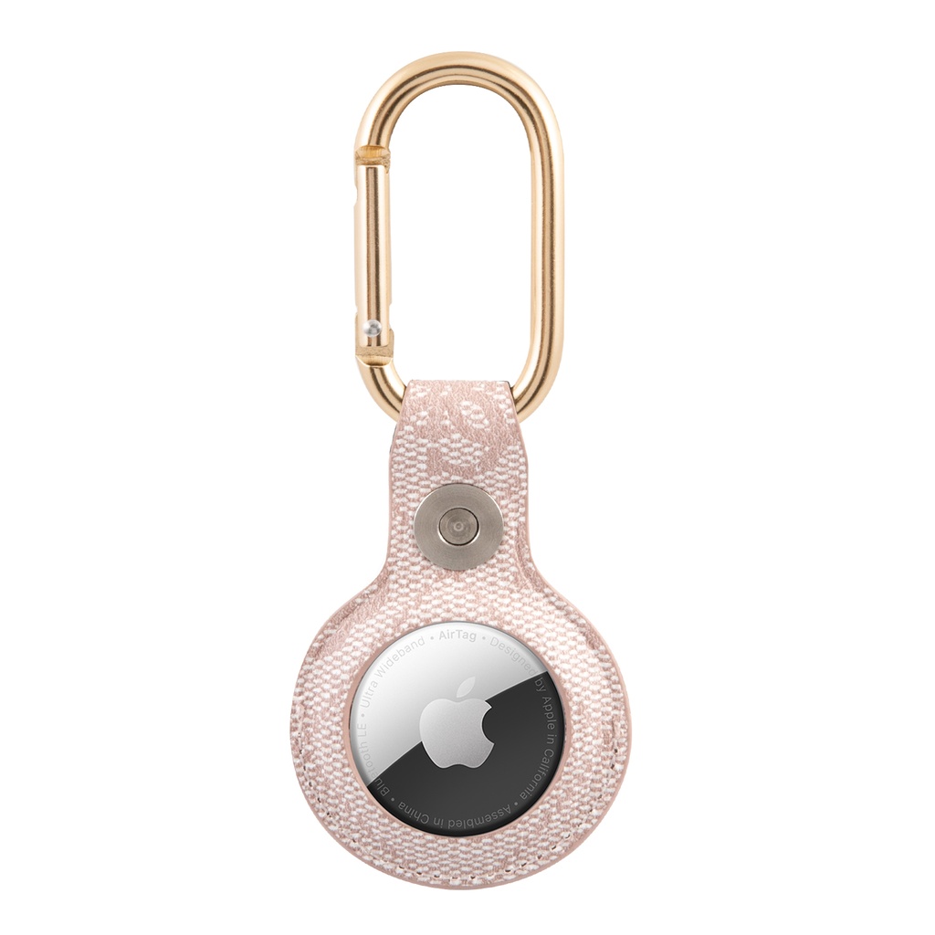 GUESS funda AIRTAG SCRIPT ROSA
