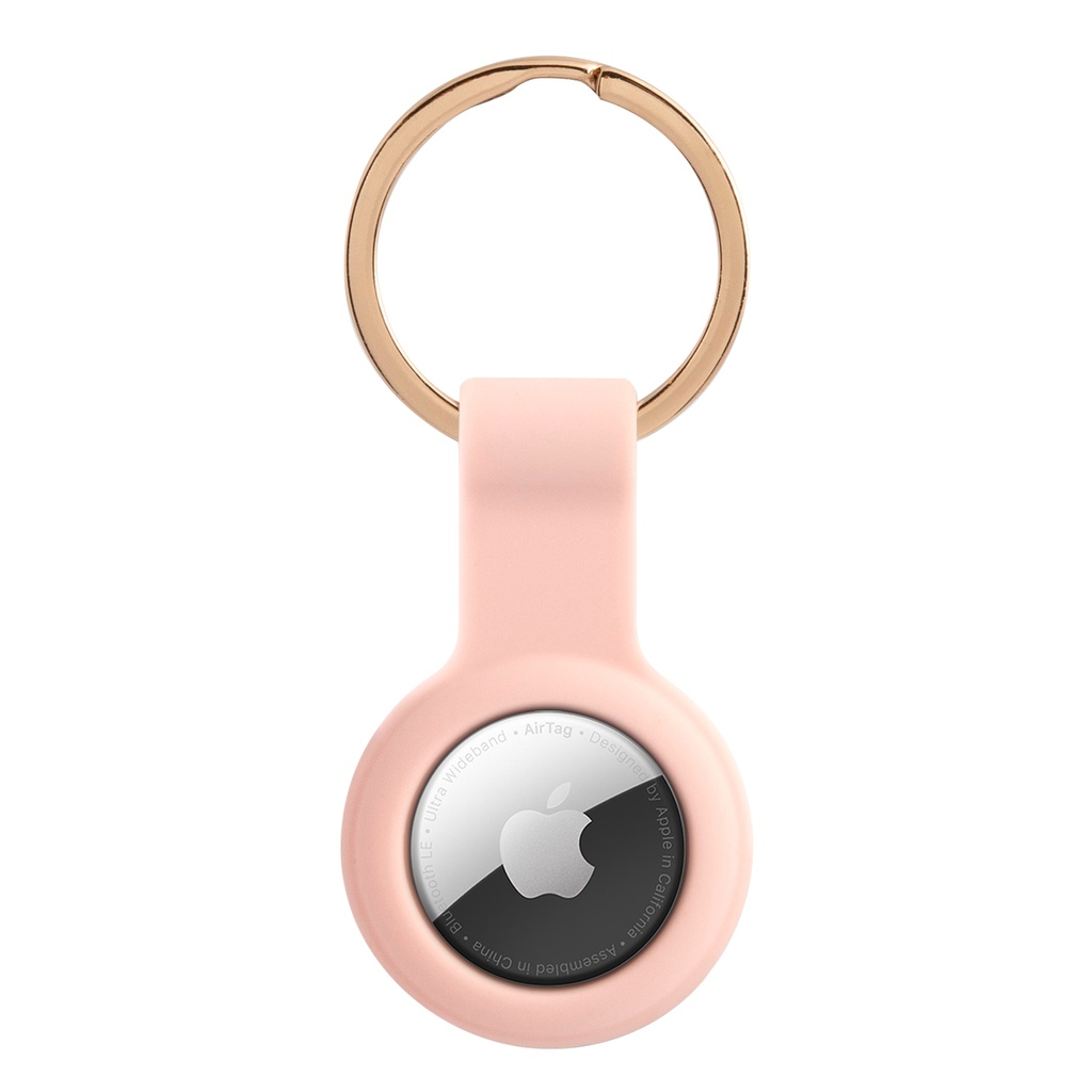GUESS funda silicona AIRTAG CLASSIC ROSA