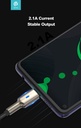 DEVIA cable MARS TIPO LIGHTNING NEGRO