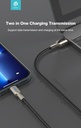 DEVIA cable MARS TIPO LIGHTNING NEGRO