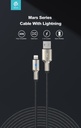 DEVIA cable MARS TIPO LIGHTNING NEGRO
