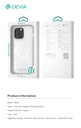 DEVIA CARCASA MAGNETIC IPHONE 15 PLUS