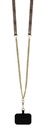GUESS CARCASA STRASS CROSSBODY IPHONE 16 MARRON