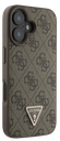 GUESS CARCASA TRIANGLE STRASS IPHONE 16 MARRON